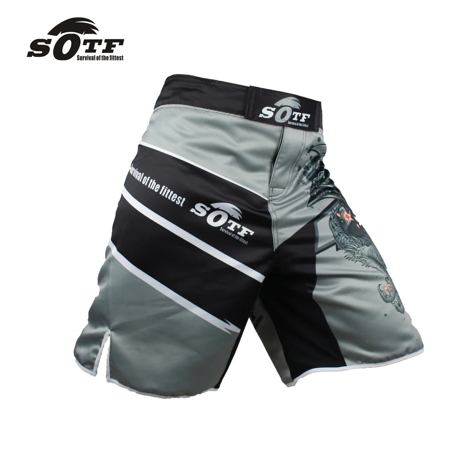 MMA Shorts Tiger Muay Thai Technical Performance Falcon Shorts Clothing Thai Boxing Boxeo Mma Pants Sports Boxing Kickboxing