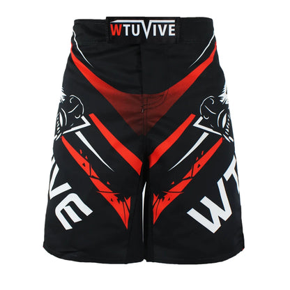 WTUVIVE MMA 2017 New Boxing Features Sports Training Muay Thai Fitness Personal Fight Shorts Muay Thai Boxing Shorts Short Mma