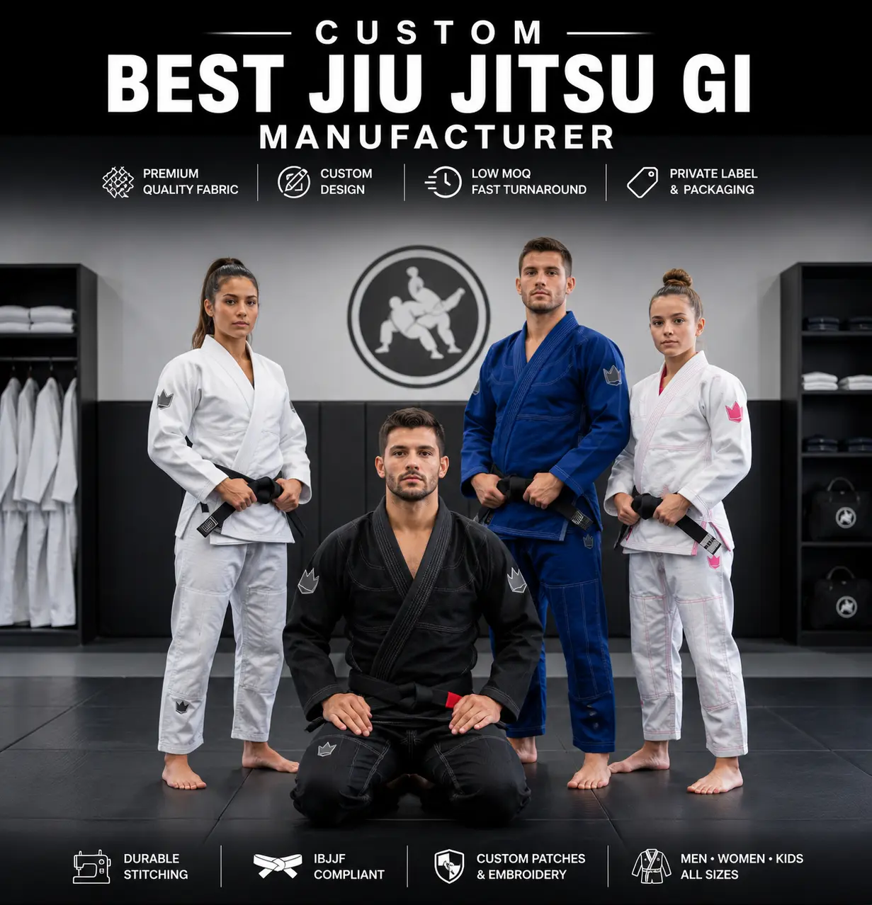 Custom Brazilian Jiu Jitsu Gi Manufacturer