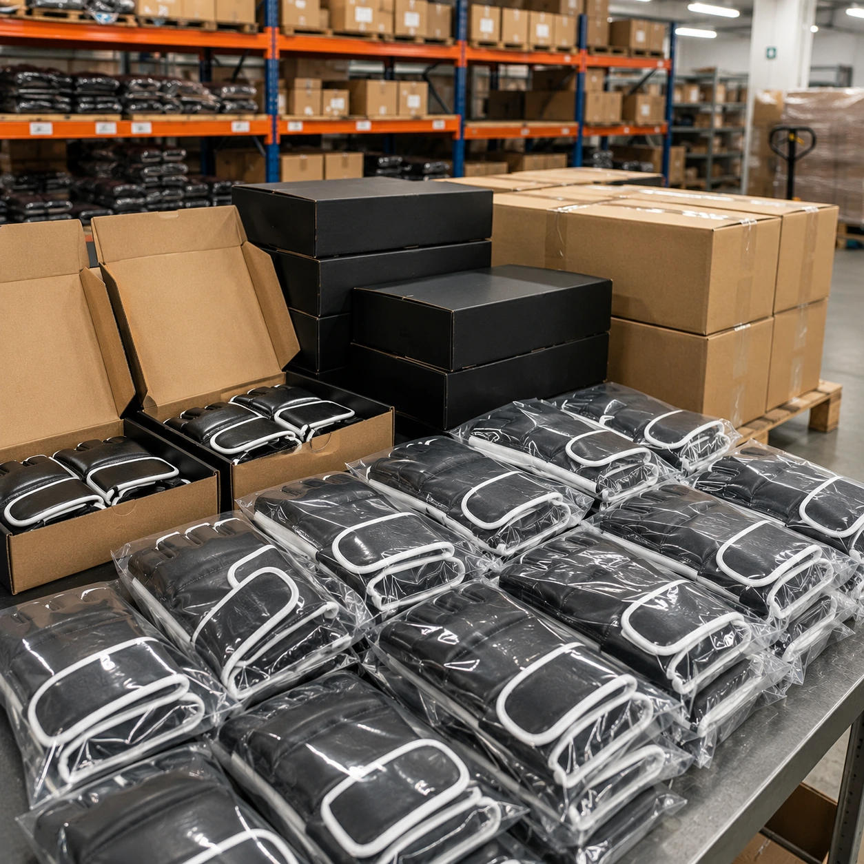 Packaging custom mma gloves
