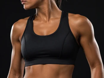 Compression sports bra