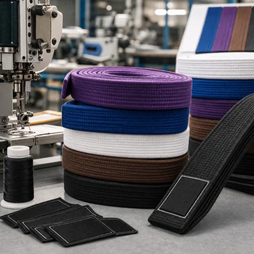Private Label BJJ Belt Manufacturing