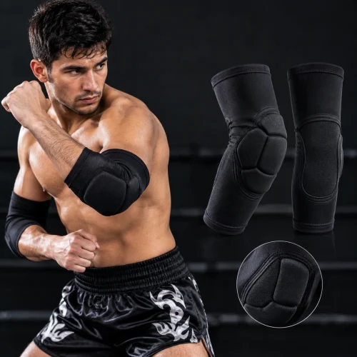 custom muay thai elbow pads